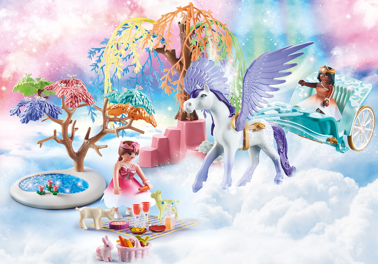 Picnic Mágico con Carruaje de Pegaso de Playmobil