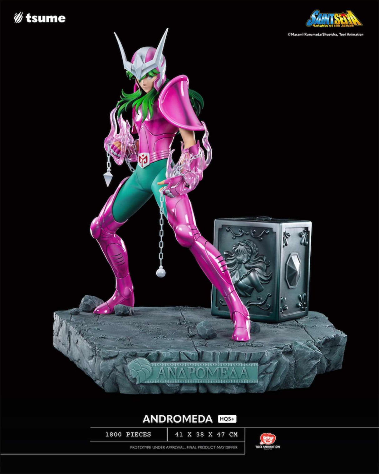 Estatua HQS+ Shun Andrómeda 1/6 - Edición Limitada de Tsume Arts