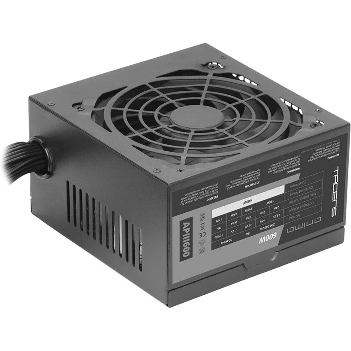 Fuente de alimentación Tacens APII600 ATX 600W