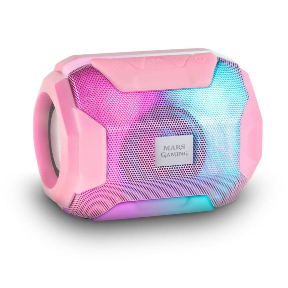 Altavoz Bluetooth RGB Compacto Mars Gaming MSBAX 10W con Batería de 8 Horas