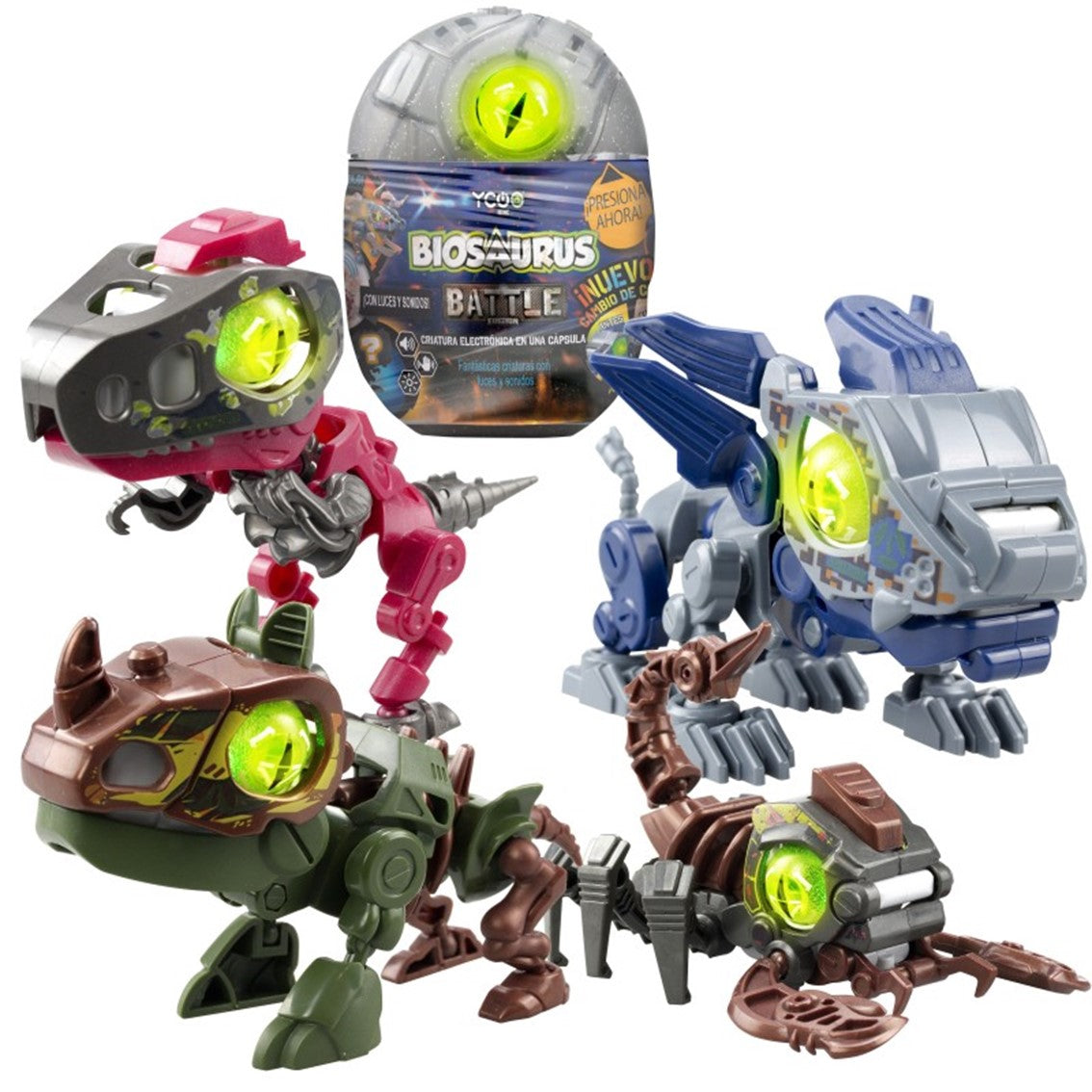 Paquete de Batalla Biosaurus: ¡Cápsula Electrónica Interactiva!