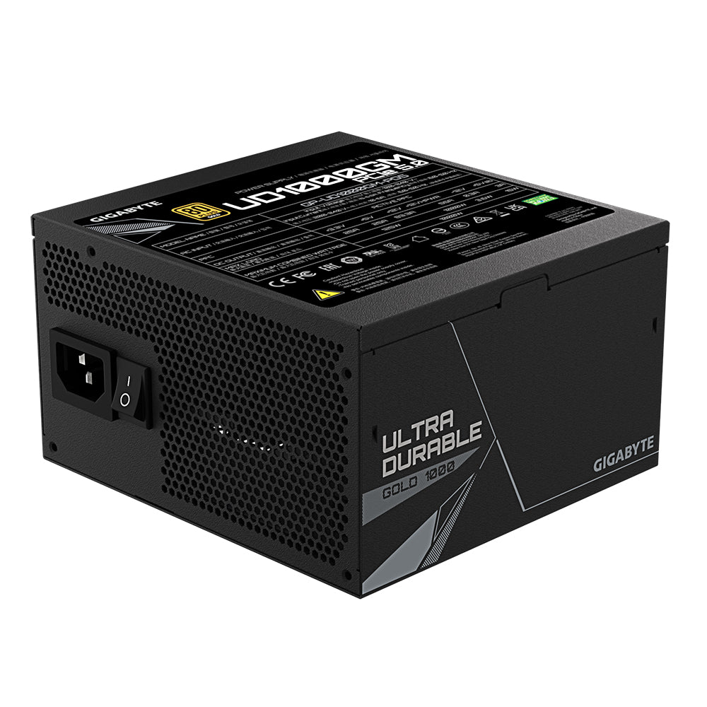Fuente de Alimentación Gigabyte UD1000GM PG5 1000W ATX Modular y Eficiente