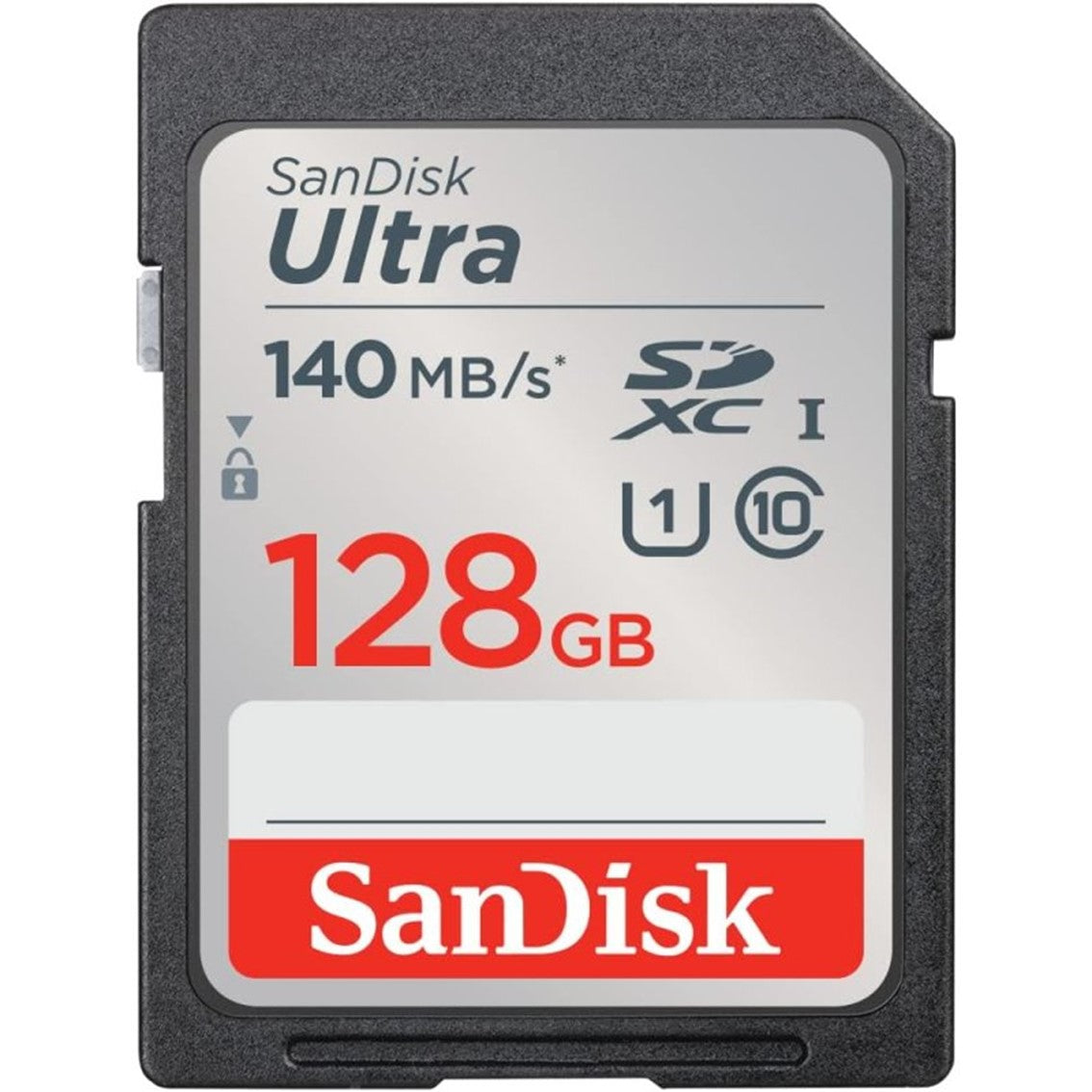 Tarjeta de Memoria SanDisk Ultra SDXC 128GB - Velocidad de 140MB/s, Clase 10