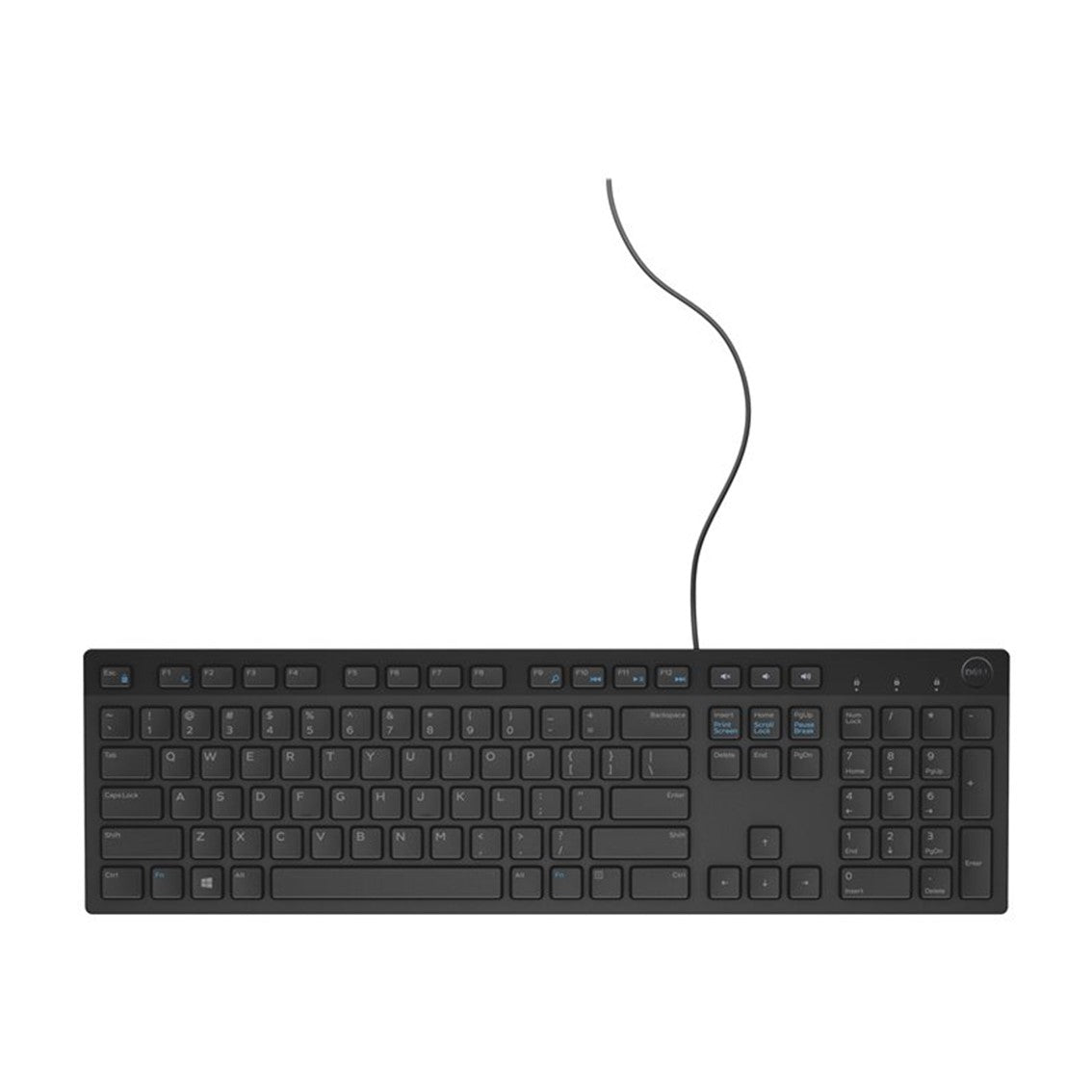 Teclado USB Dell KB216 Chiclet Español - Compatible con múltiples dispositivos Dell