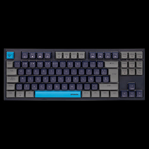 Teclado Mecánico TKL Phoenix Royal PBT - Eficiencia y Estilo para Gamers
