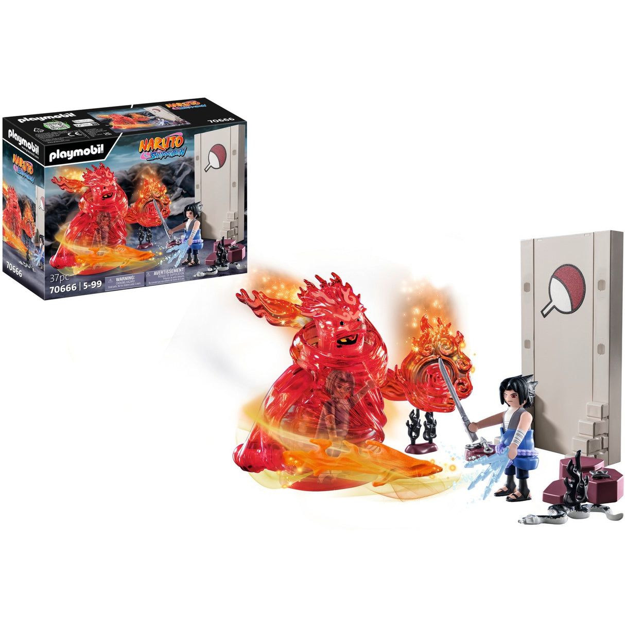 Batalla Épica: Sasuke vs. Itachi - Set de Colección Playmobil