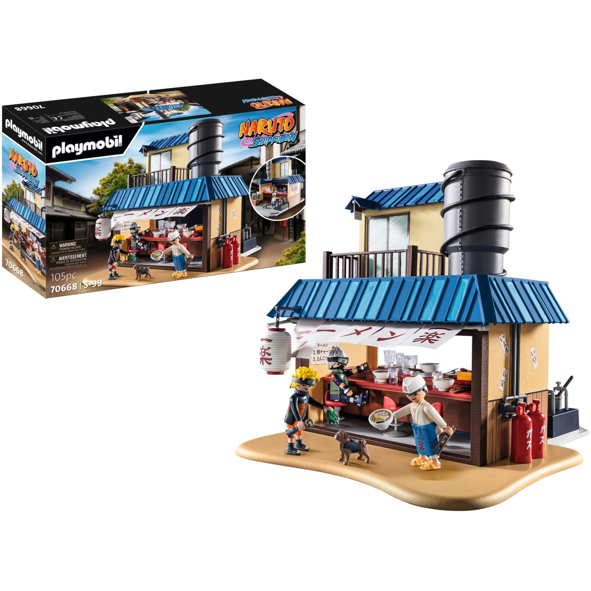 Playmobil Naruto Ichiraku Ramen Shop - Recrea Aventuras con Naruto y Kakashi