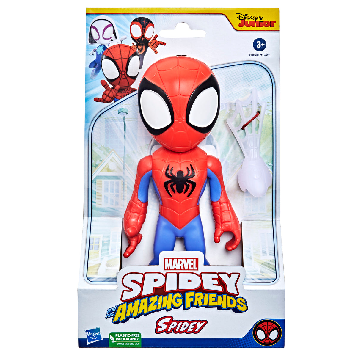 Figura Gigante Spidey de Hasbro - ¡Aventuras Arácnidas!