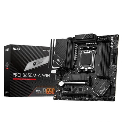 Placa Base MSI AM5 PRO B650M-A WiFi mATX - Rendimiento y Versatilidad para Gaming