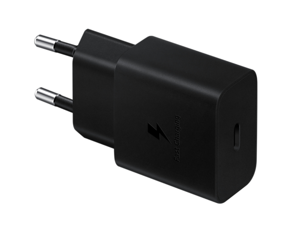 Cargador Samsung USB Tipo-C 15W Rápido - Negro EP-T1510