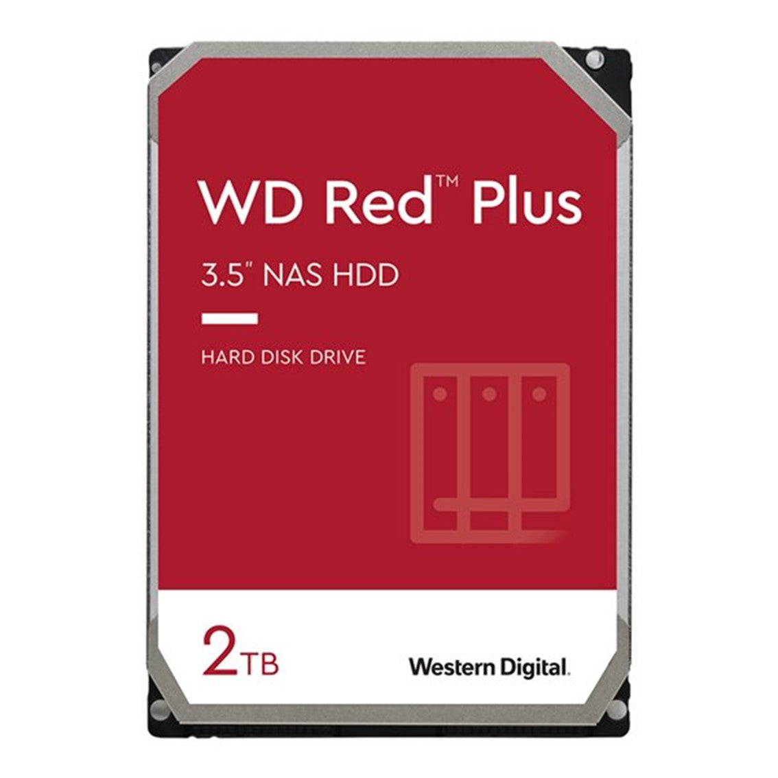 Disco Duro Interno HDD WD 2TB 3.5" SATA 6Gb/s para NAS