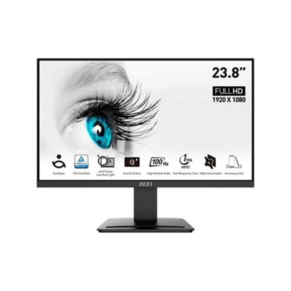 Monitor MSI Pro MP2412 de 23.8 pulgadas FHD 100Hz