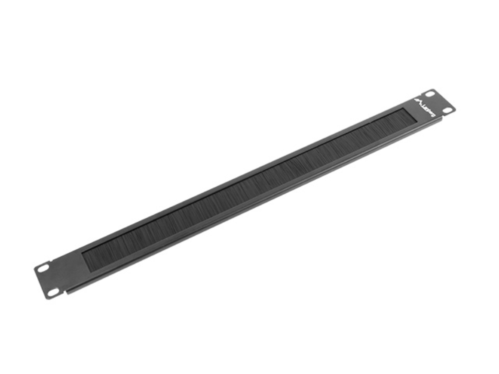 Brush panel lanberg 1u negro 19 pulgadas