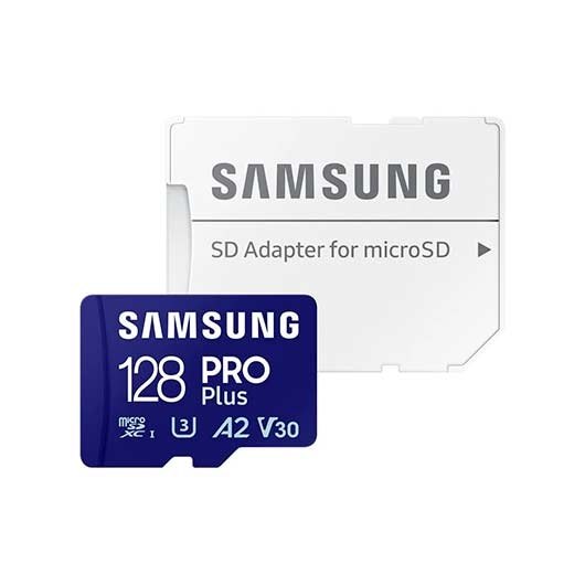 Tarjeta Micro SDXC Samsung 128GB Pro Plus Azul - Velocidad y Durabilidad Premium