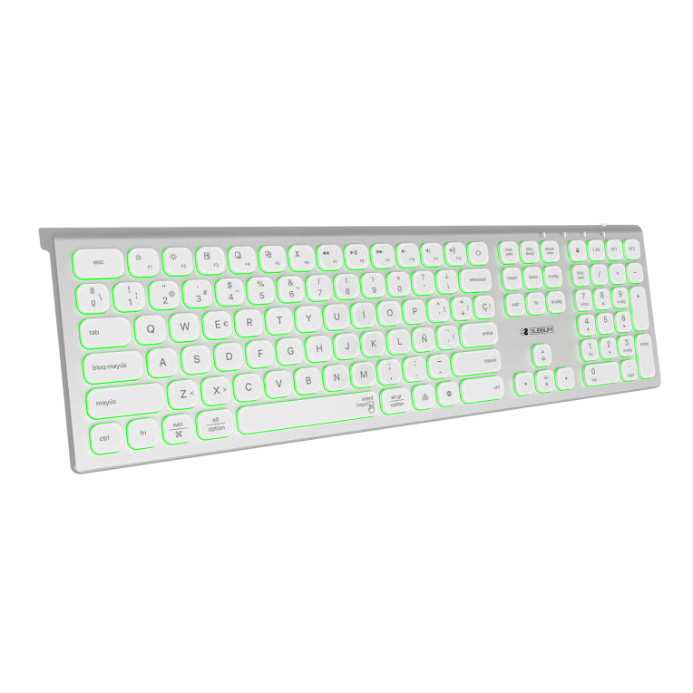 Teclado Inalámbrico Subblim Master con Retroiluminación y Conectividad Multidispositivo