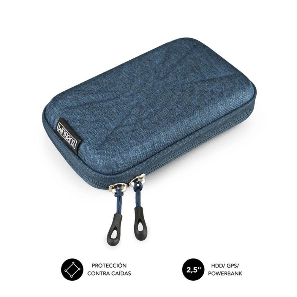 Funda Subblim HDD Business Case para Disco Duro 2.5" - Azul Oscuro