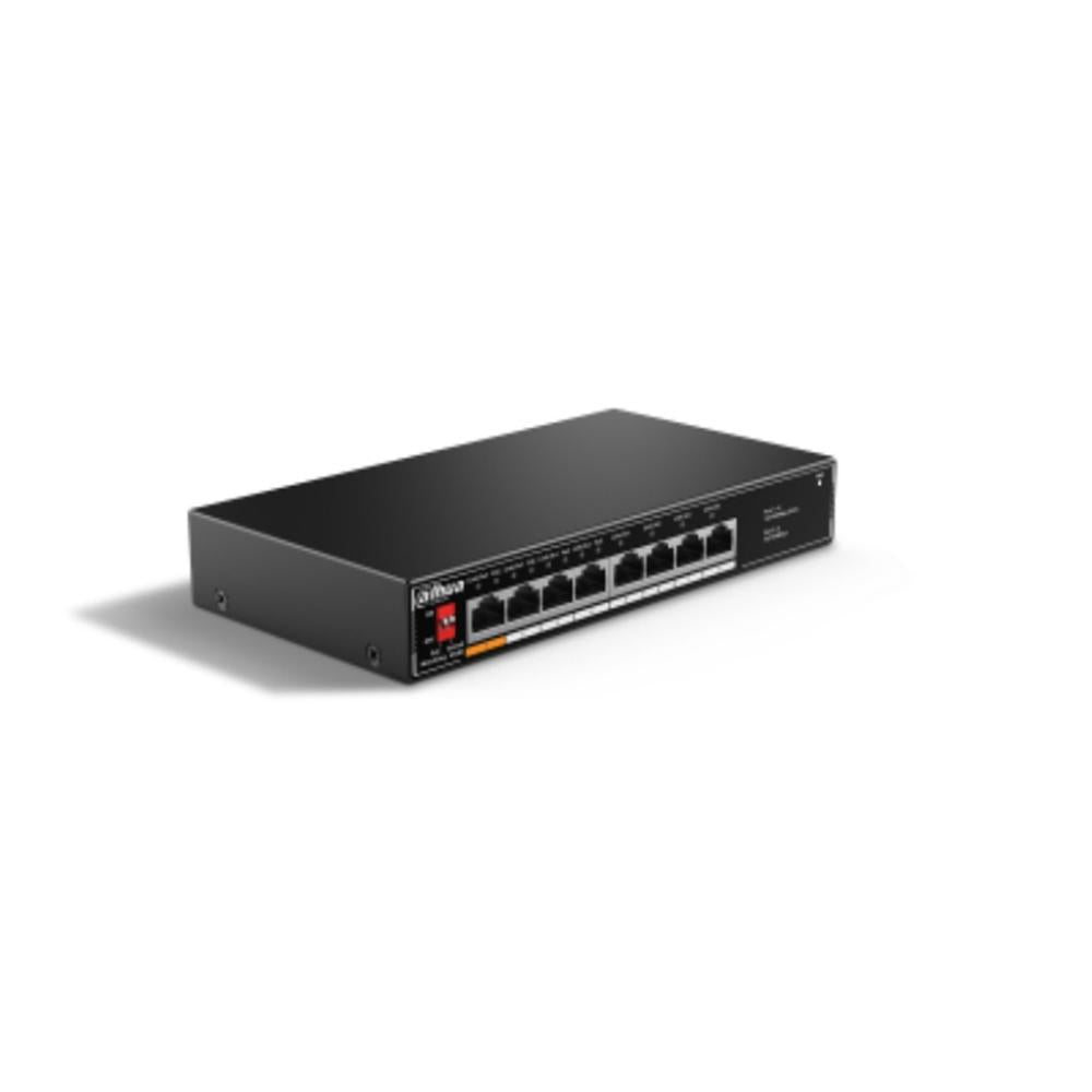 Switch Dahua DH-SF1008LP 8 Puertos PoE No Administrado L2