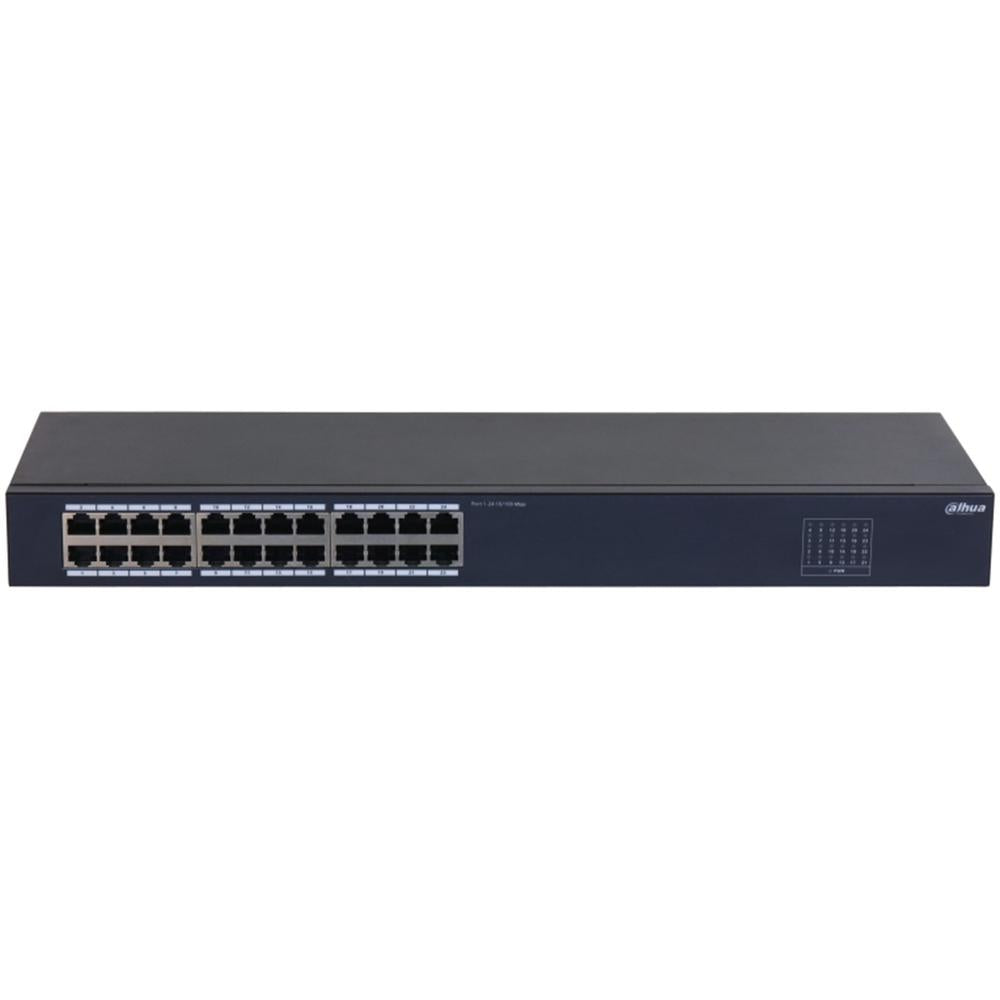 Conmutador No Administrado Dahua SF1024 de 24 Puertos Ethernet Fast