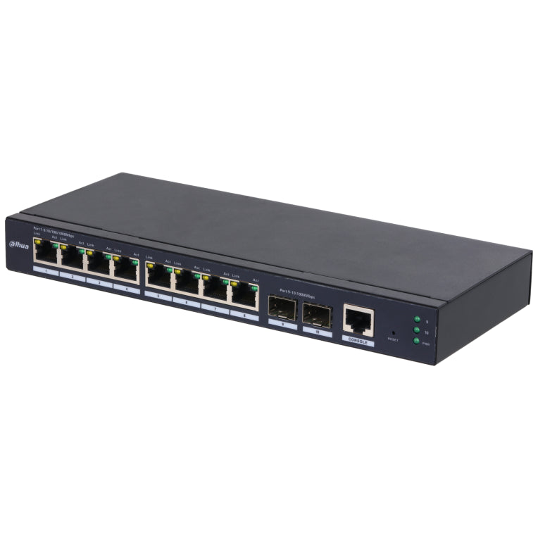 Switch Gestionado Dahua SG4010-2F de 10 Puertos RJ-45