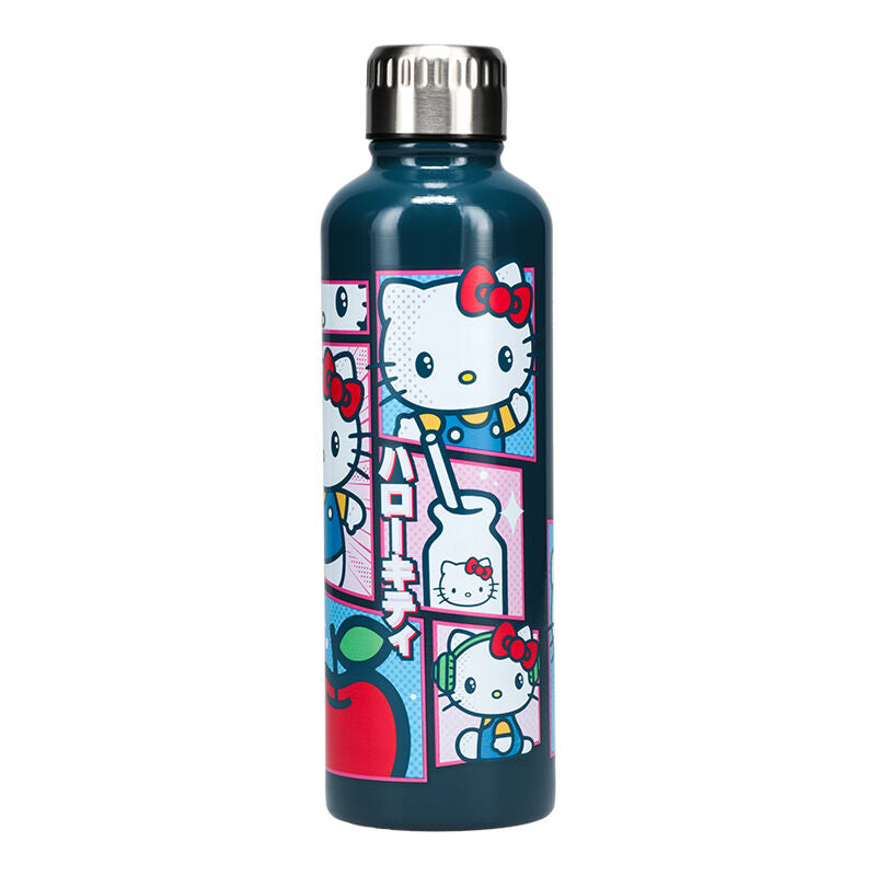 Botella Metálica Hello Kitty 500 ml en Acero Inoxidable