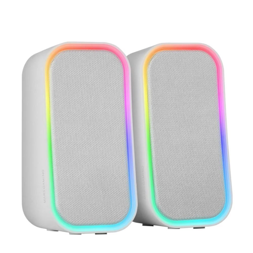 Altavoces Mars Gaming MS-OM RGB Blanco 20W Bluetooth 5.3