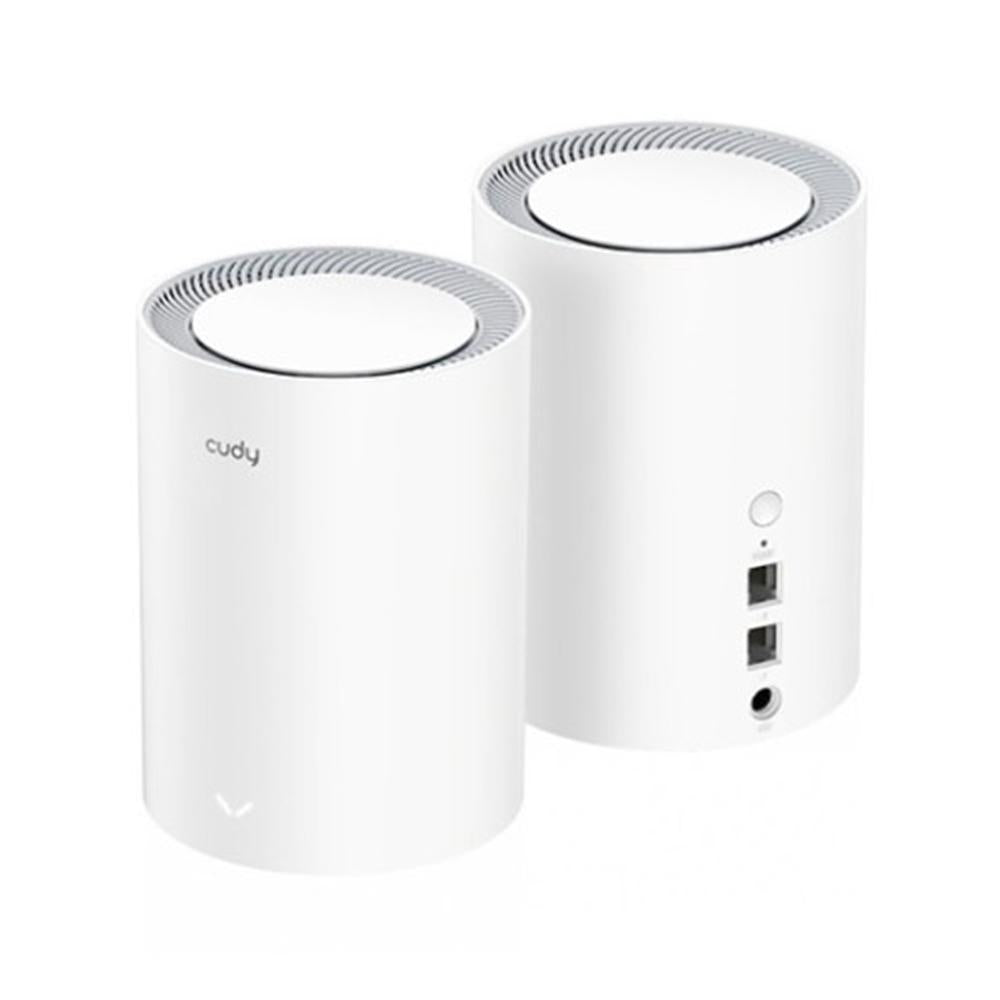 Repetidor Inalámbrico Cudy M1800 Pack de 2 - Extensor Mesh Wi-Fi