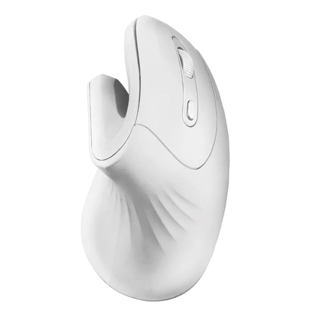 Ratón Vertical Inalámbrico Mars Gaming MMWERGOPROW Blanco – Ergonomía y Precisión