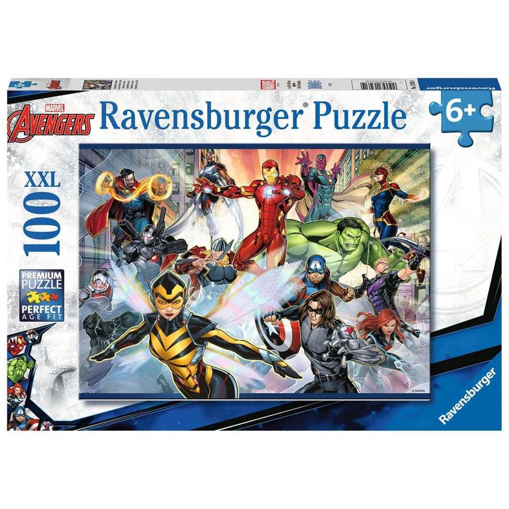 Puzzle Ravensburger Avengers XXL 100 Piezas (6+ Años)
