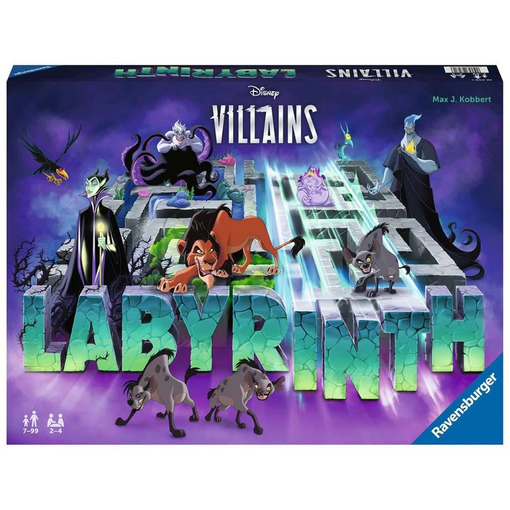 Labirinto de Villanos de Disney - Juego de mesa (+36 meses)