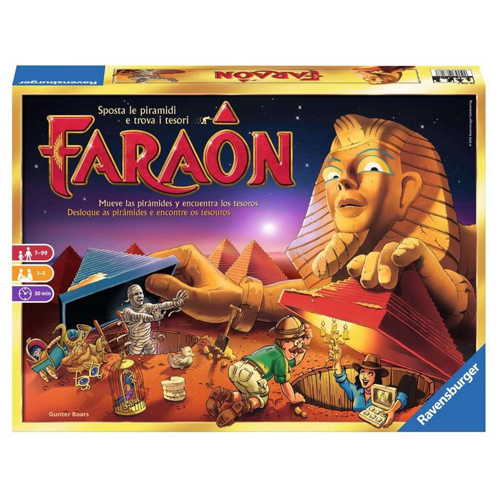 Juego de Mesa Faraón: Estrategia y Aventura en la Pirámide