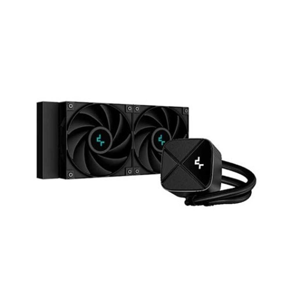 Refrigerador Líquido DeepCool LS520S Zero Dark 240mm - Silencio y Eficiencia