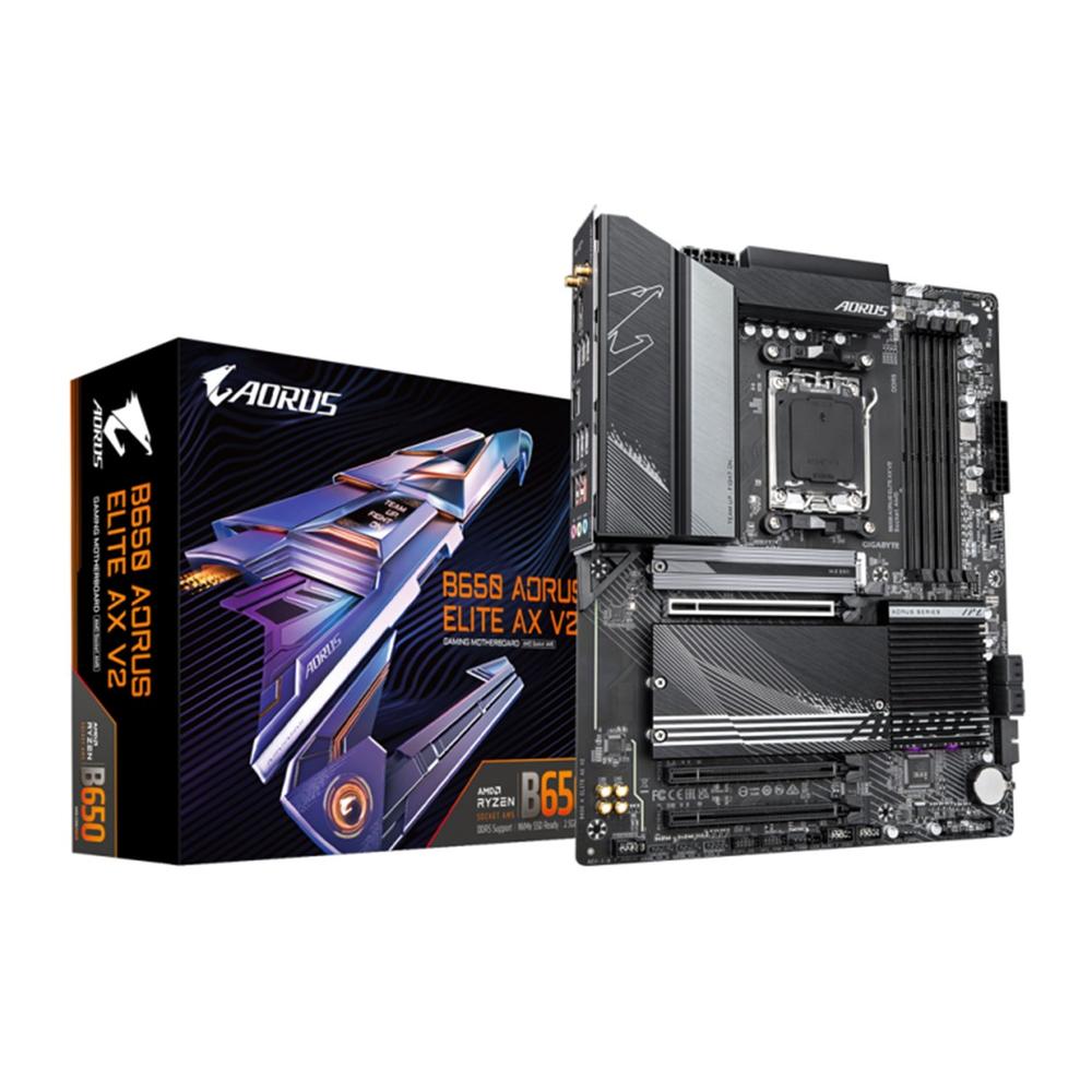 Placa Base GIGABYTE B650 AORUS ELITE AX V2 AM5 ATX 4xDDR5 192GB