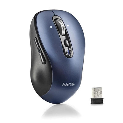 Ratón Inalámbrico NGS Infinity RB Recargable 3200 DPI Multidispositivo