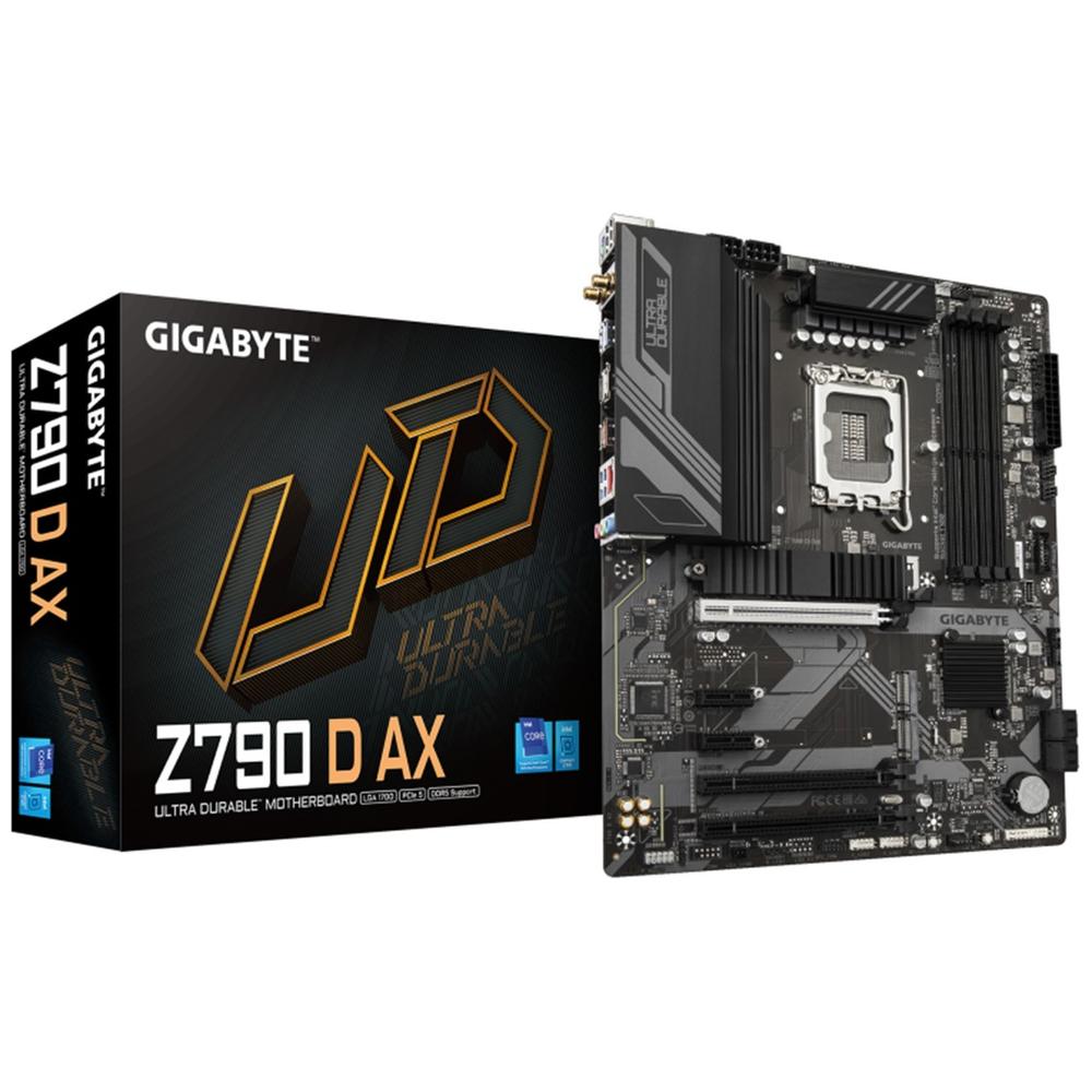Placa Base Gigabyte Z790 D AX LGA 1700 con Soporte DDR5 y Conectividad Avanzada