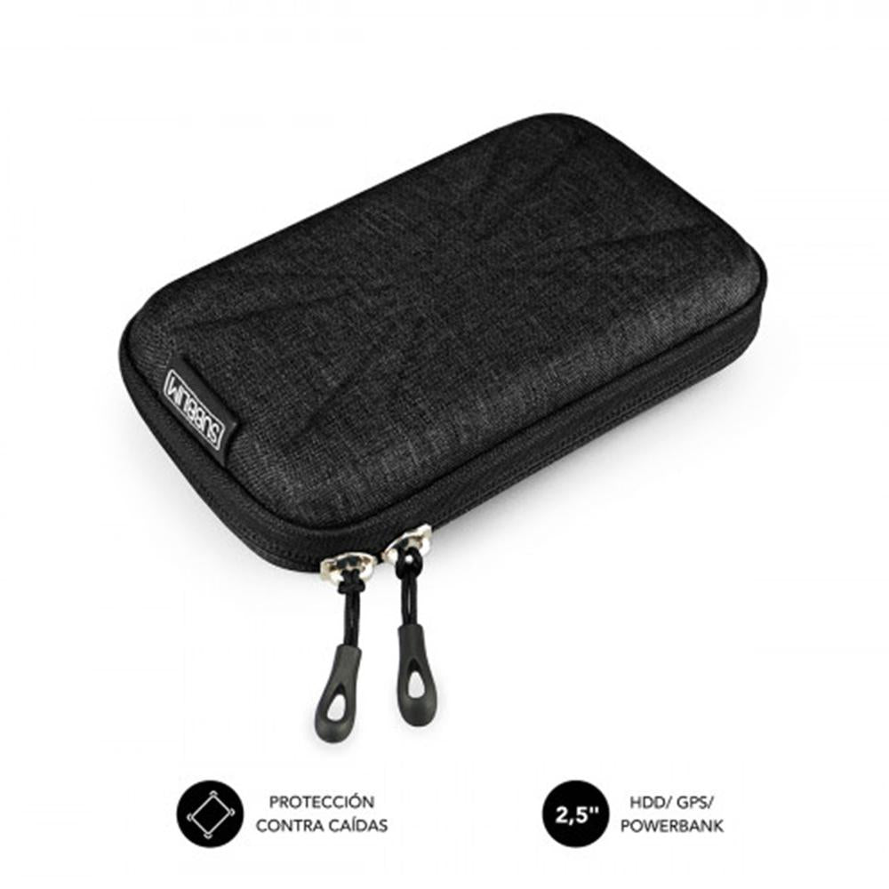 Funda Subblim Negra Resistente para Disco Duro de 2.5 Pulgadas