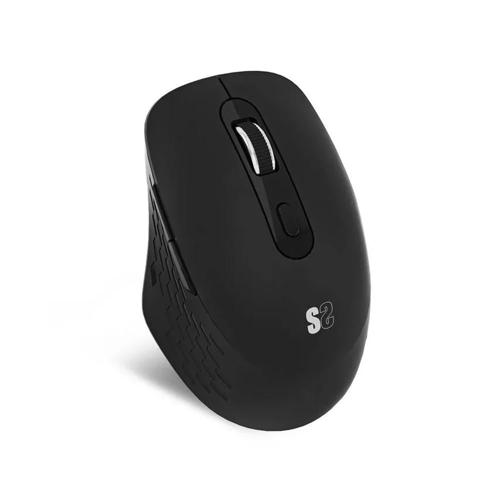 Ratón Inalámbrico Subblim Curve Ergo Dual Negro