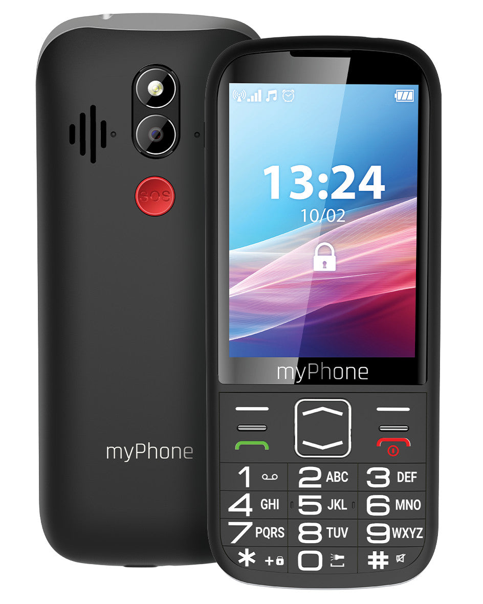 Teléfono Móvil MyPhone Halo 4 Negro 3.5" 4G con Cámara de 2 MP