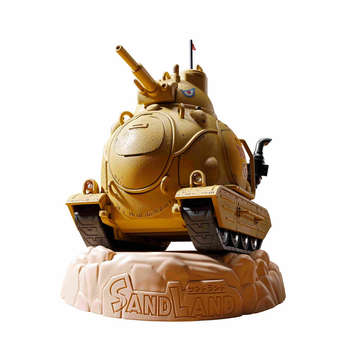 Tanque Sand Land 104 Chogokin de Tamashii Nations con Minifiguras y Soportes