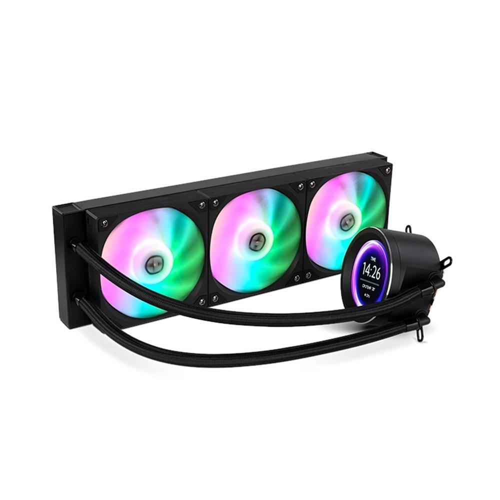 Kit de Refrigeración Líquida NOX Hummer X-360 LCD 360mm Negro