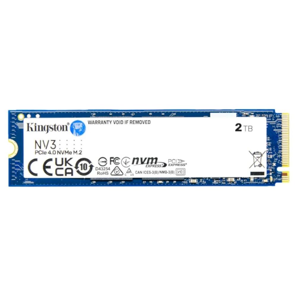 SSD Kingston NV3 2TB M.2 PCIe NVMe Gen 4.0 - Rendimiento Superior
