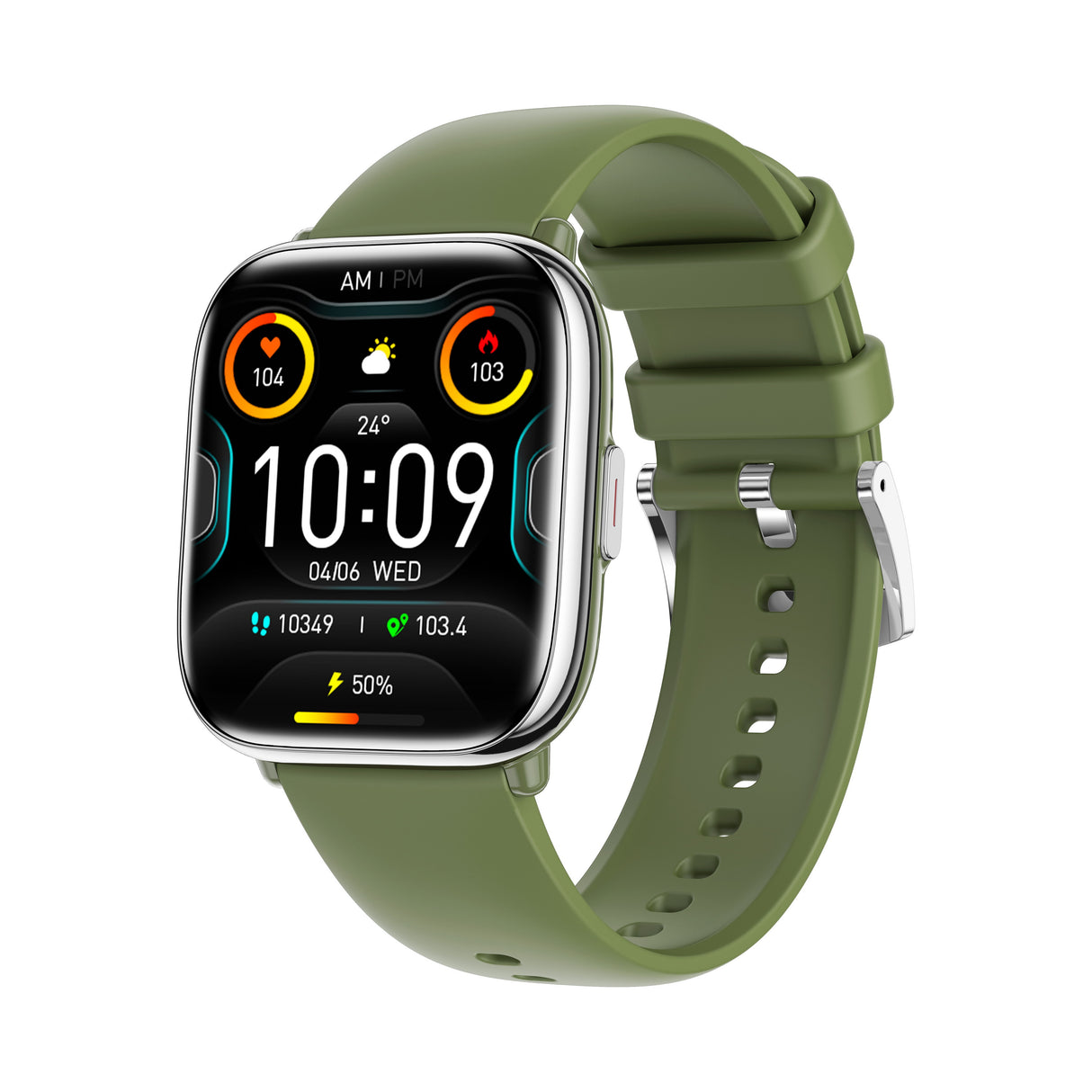 Reloj Smartwatch myphone Pastel Silver Green