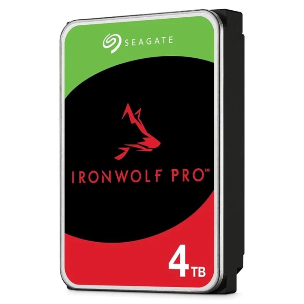 Disco Duro Interno Seagate IronWolf Pro 4TB 7200 RPM 256MB 3.5" SATA
