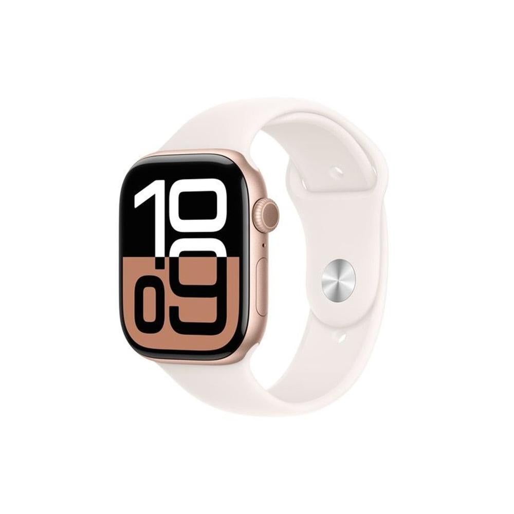 Reloj Inteligente Apple Watch Series 10 GPS 46mm - Caja Rosa Dorada y Correa Blush M-L