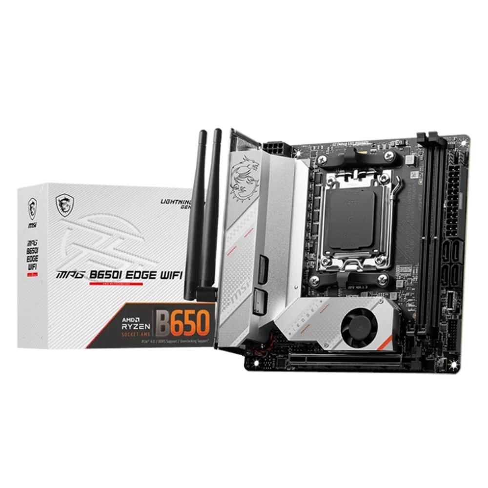 Placa Base MSI MPG B650I Edge WiFi AM5 - Mini-ITX de Alto Rendimiento