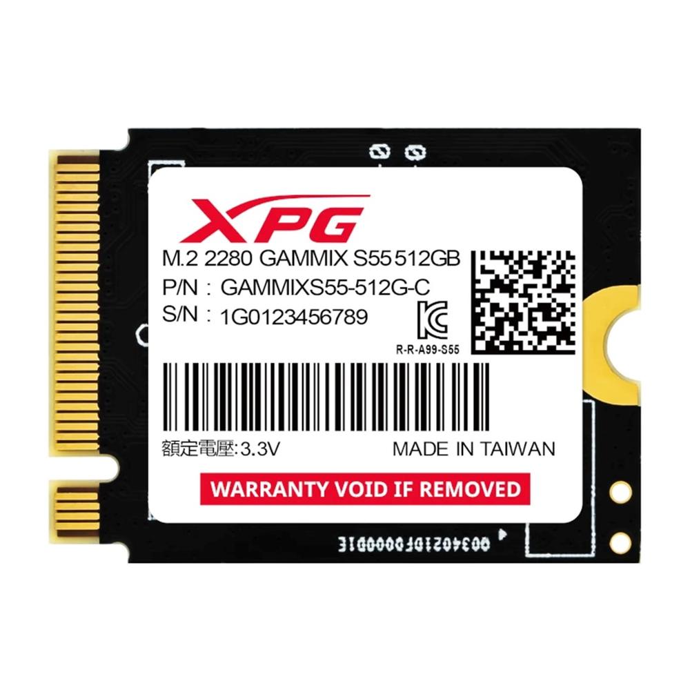 SSD ADATA XPG GAMMIX S55 512GB M.2 2230 - Rendimiento Superior en Almacenamiento