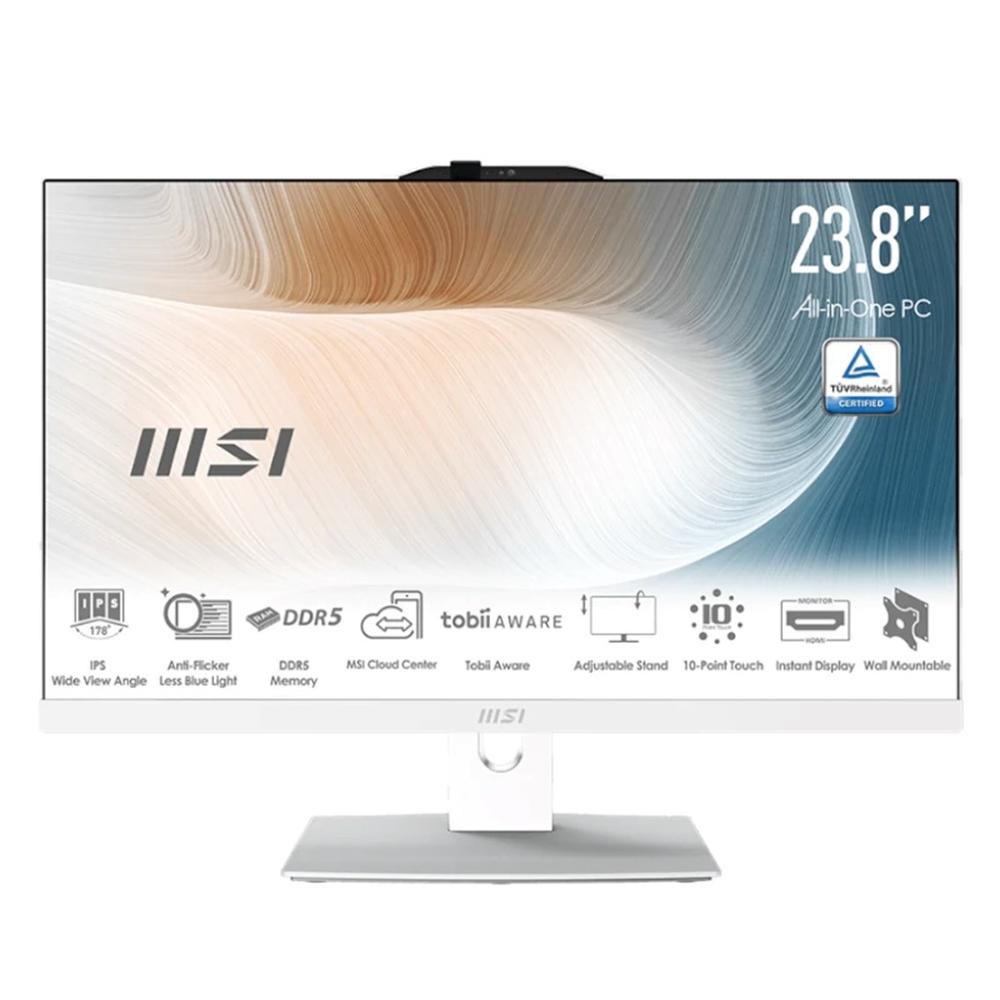 Ordenador All-in-One MSI AM242P - i7, 16GB RAM, 512GB SSD, 23.8" FHD, Windows 11 Home