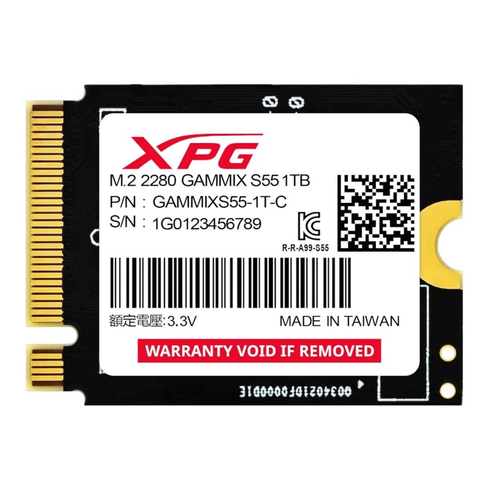 Disco Duro SSD ADATA XPG Gammix S55 1TB M.2 2230 - Alta Velocidad y Rendimiento