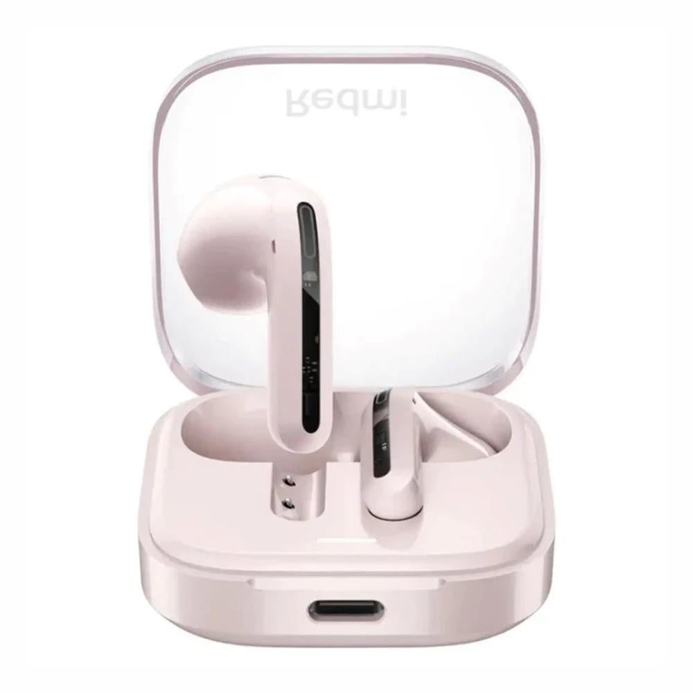 Auriculares Xiaomi Redmi Buds 6 Active Inalambricos Rosa con Cancelación de Ruido y 30 Horas de Batería