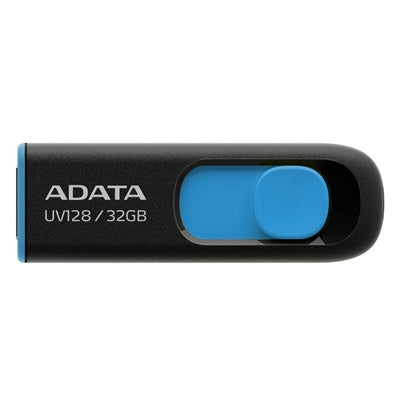 Memoria USB 3.2 ADATA UV128 32GB Negra/Azul