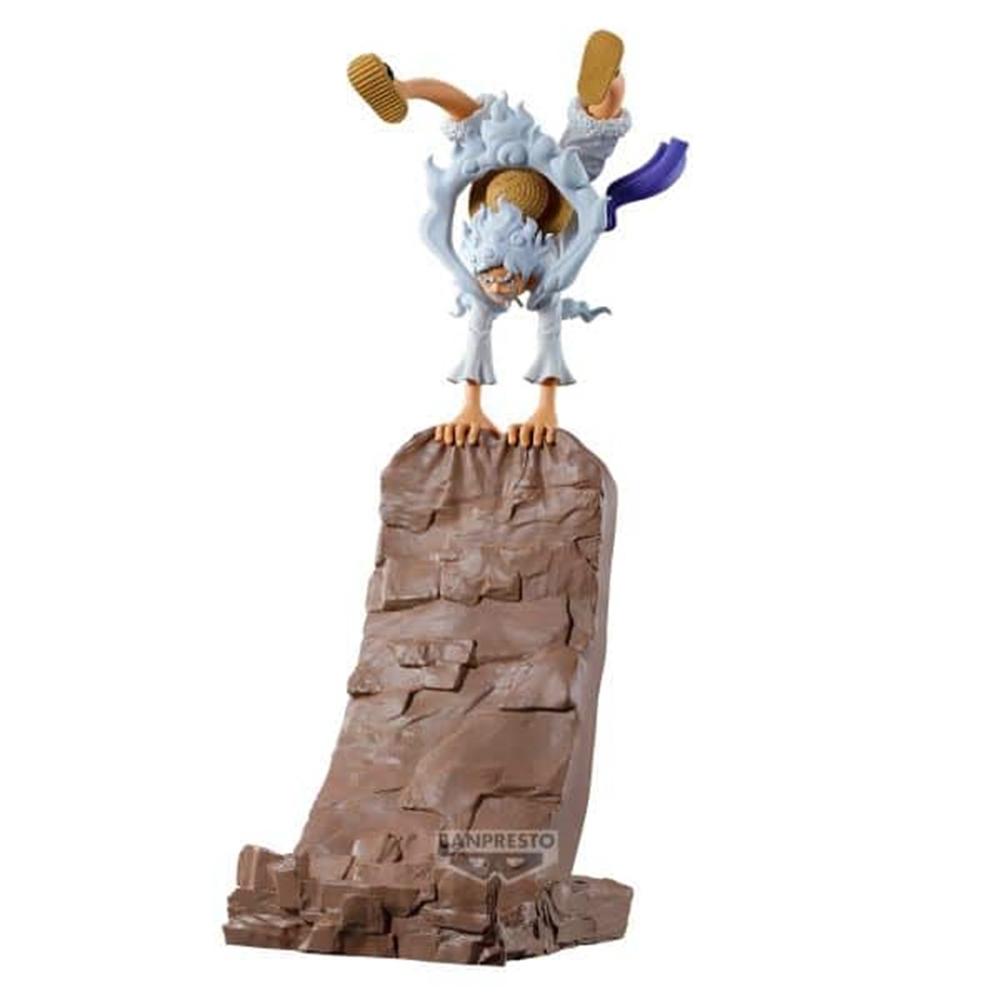 Figura de colección Monkey D. Luffy Gear 5 - Banpresto Fl Gear5 Vol.2 10cm